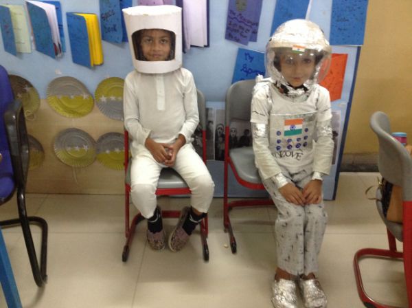 THEMATIC UNIT: OUR SOLAR SYSTEM- Culminated in the event ‘Little Astronauts’ - 2023 - aurangabad